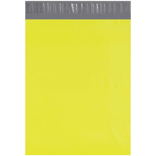 12 x 15 1/2" Yellow Poly Mailers - CPM1215Y