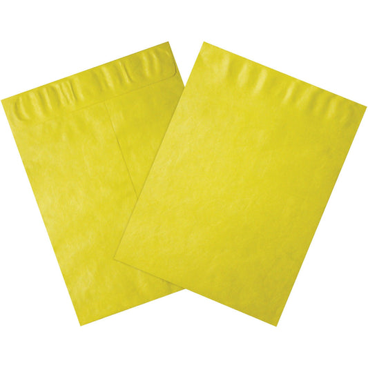 12 x 15 1/2" Yellow Tyvek® Envelopes - TYC1215Y