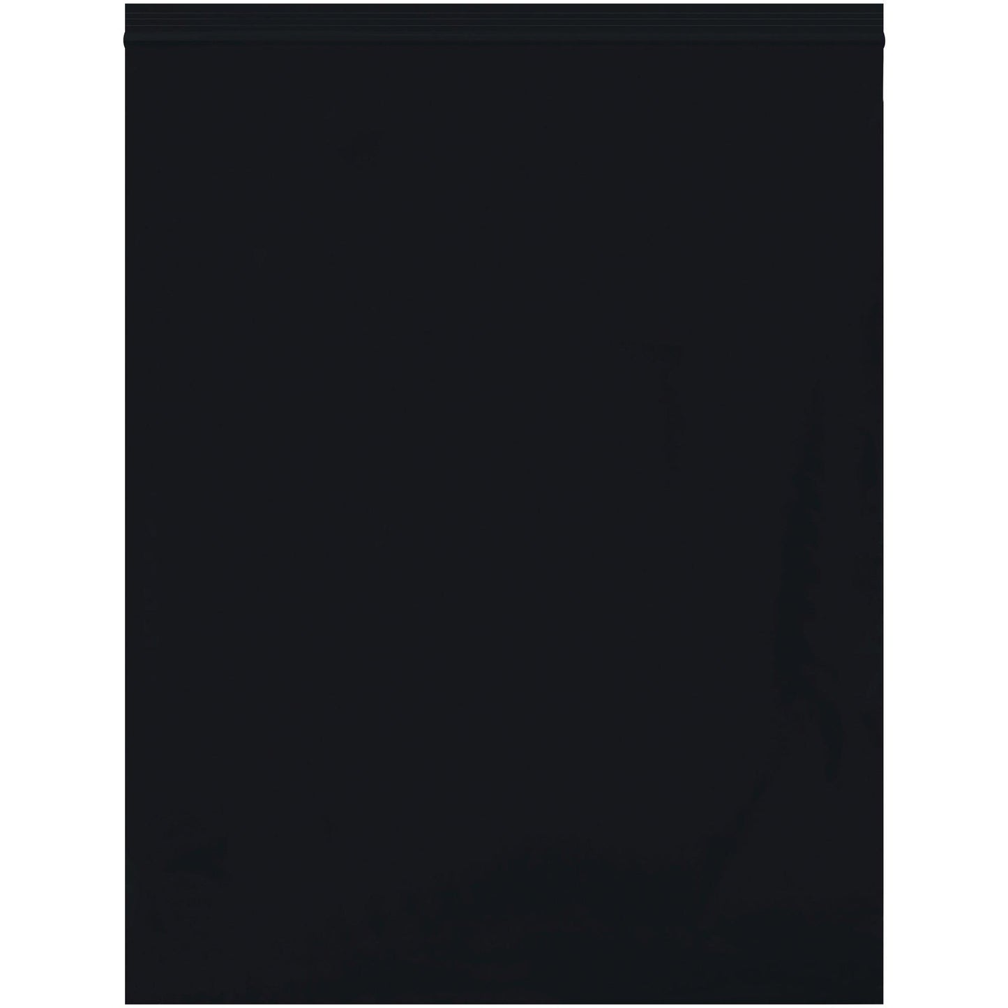 12 x 15" - 2 Mil Black Reclosable Poly Bags - PB3670BK