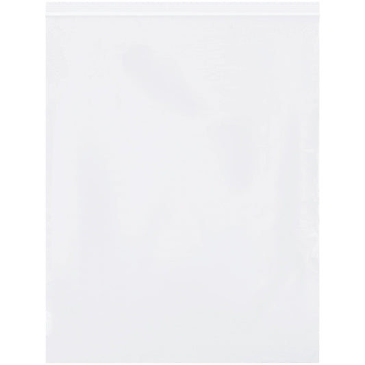 12 x 15" - 2 Mil White Reclosable Poly Bags - PB3670W