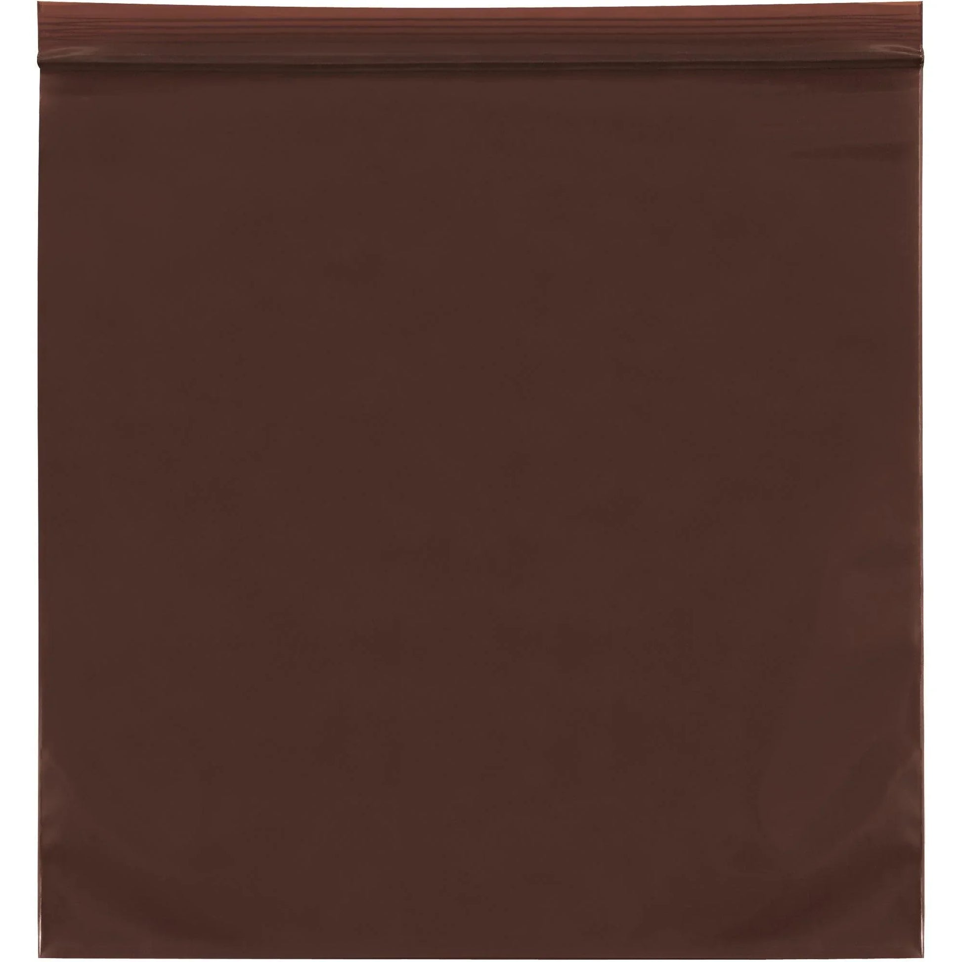 12 x 15" - 3 Mil Reclosable Amber UV Bags - PB12107 Box Packaging Partner