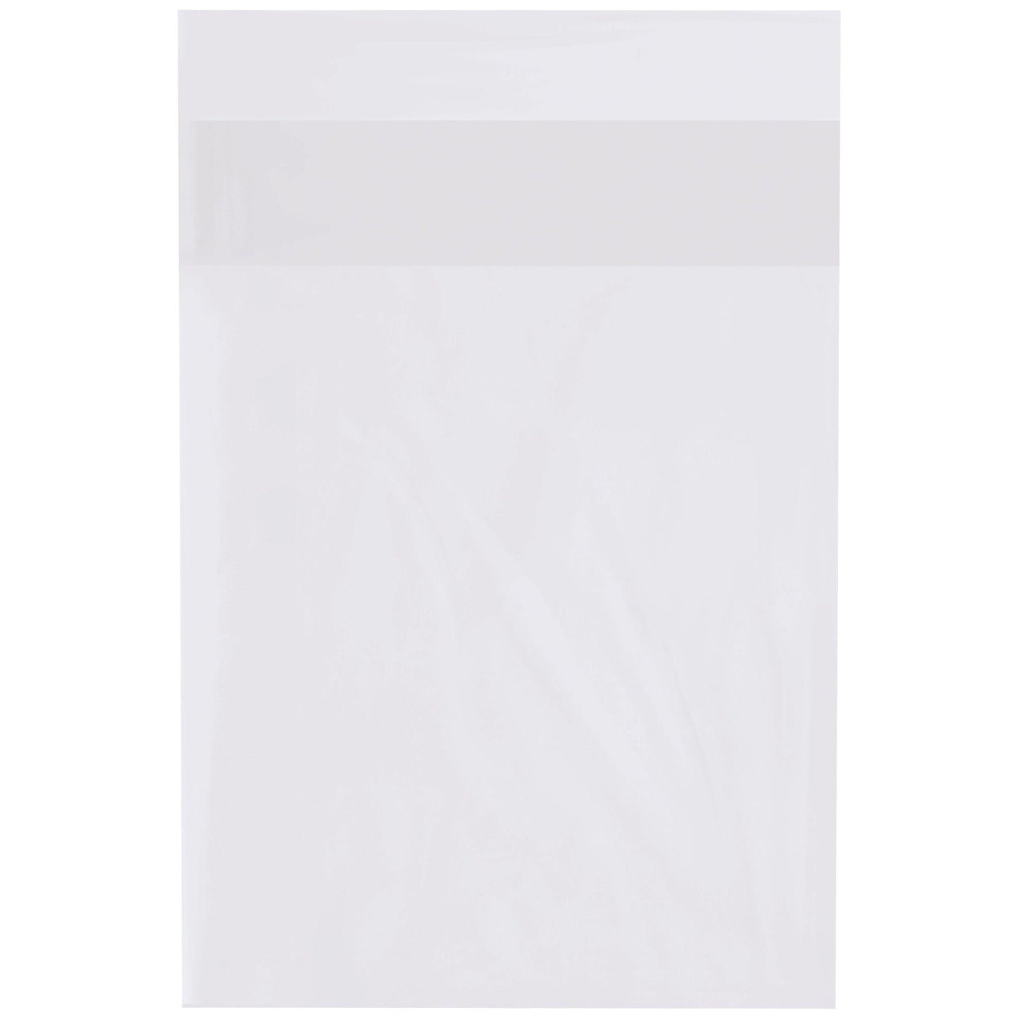 12 x 16" - 2 Mil Flap Lock Poly Bags - PBFL121602