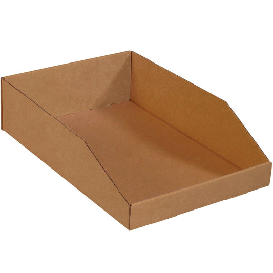 12 x 18 x 4 1/2" Kraft Bin Boxes - BINEB1812K