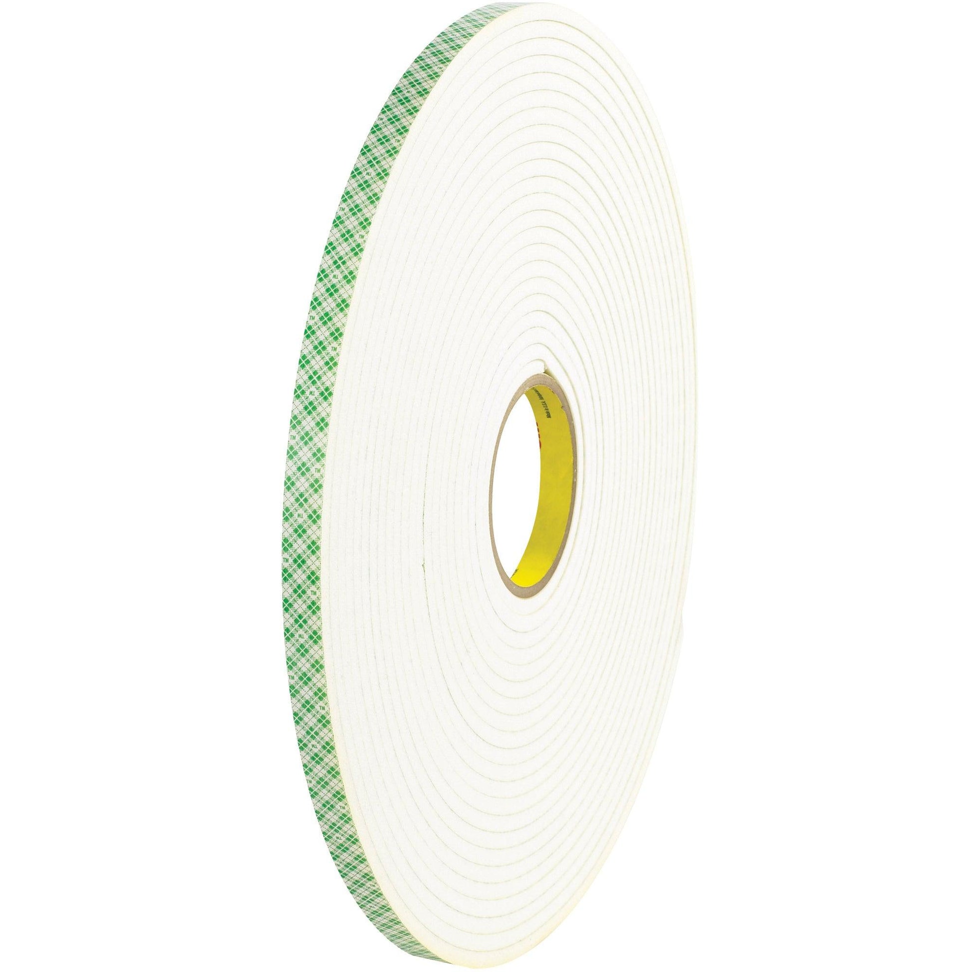 1/2" x 18 yds. (1 Pack) 3M Double Sided Foam Tape 4004 - T95340041PK