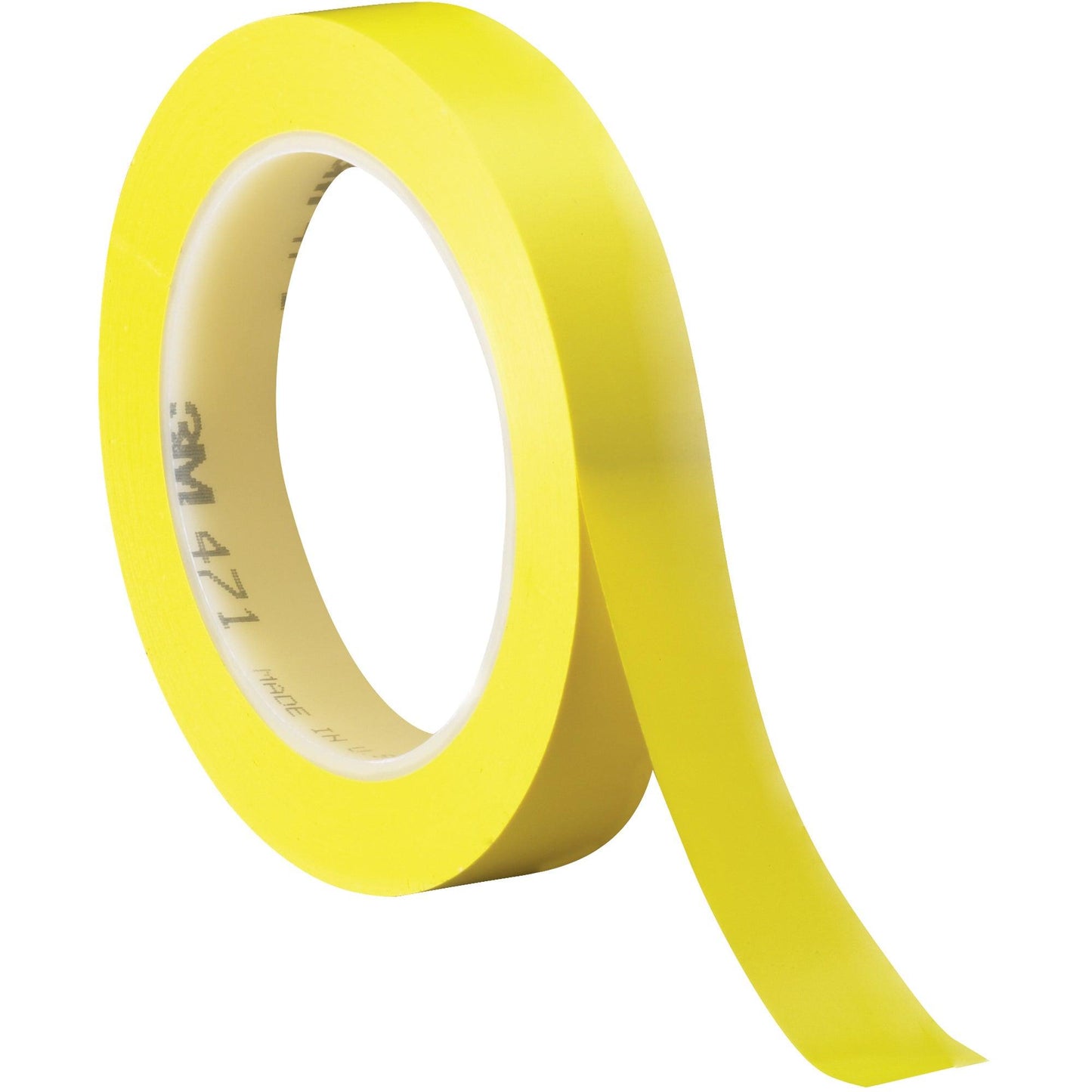 1/2" x 36 yds. Yellow (3 Pack) 3M Vinyl Tape 471 - T9634713PKY