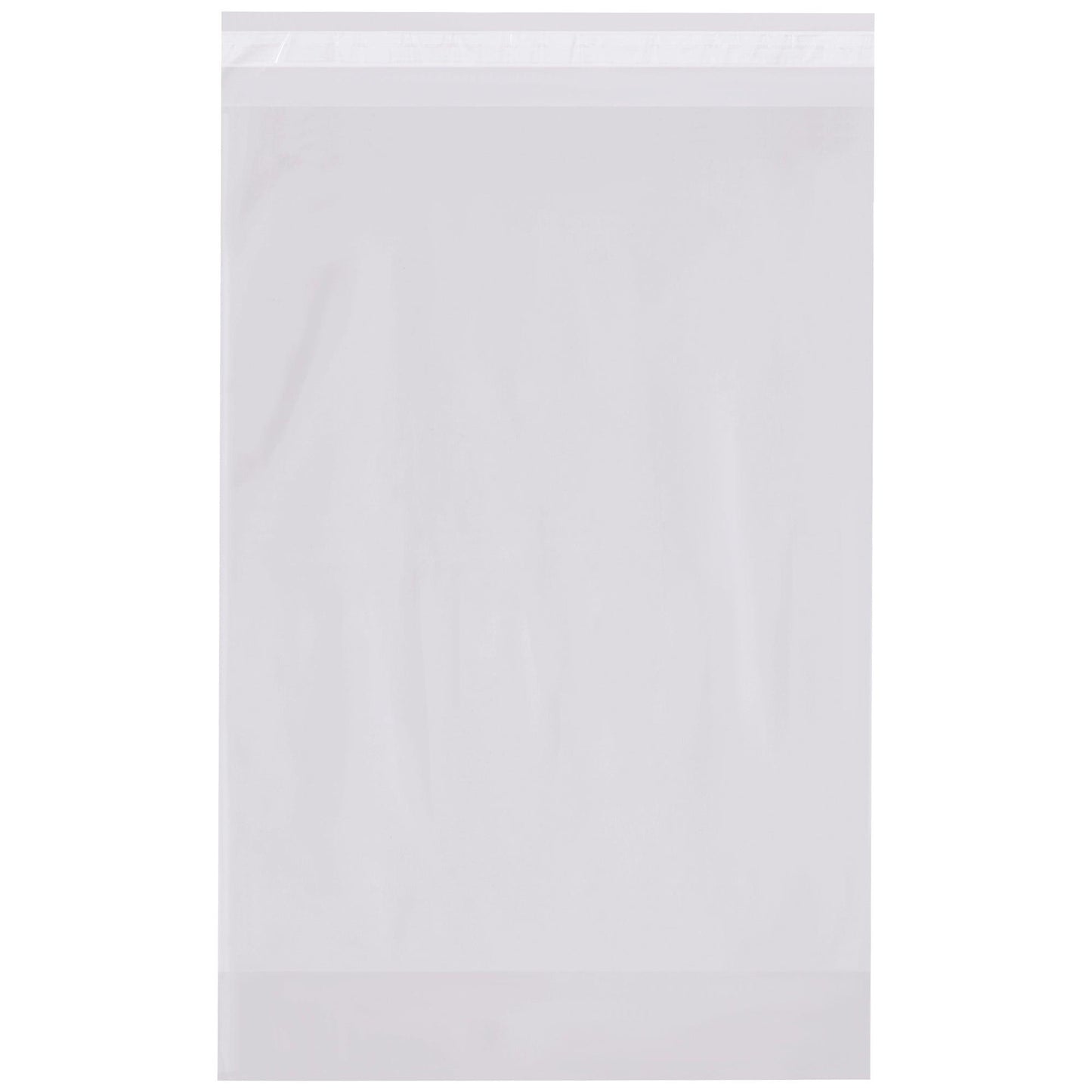 12 x 4 x 18" - 2 Mil Resealable Gusseted Poly Bags - PRR120418