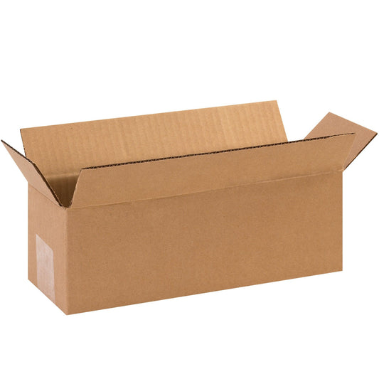 12 x 4 x 4" Long Corrugated Boxes - 1244