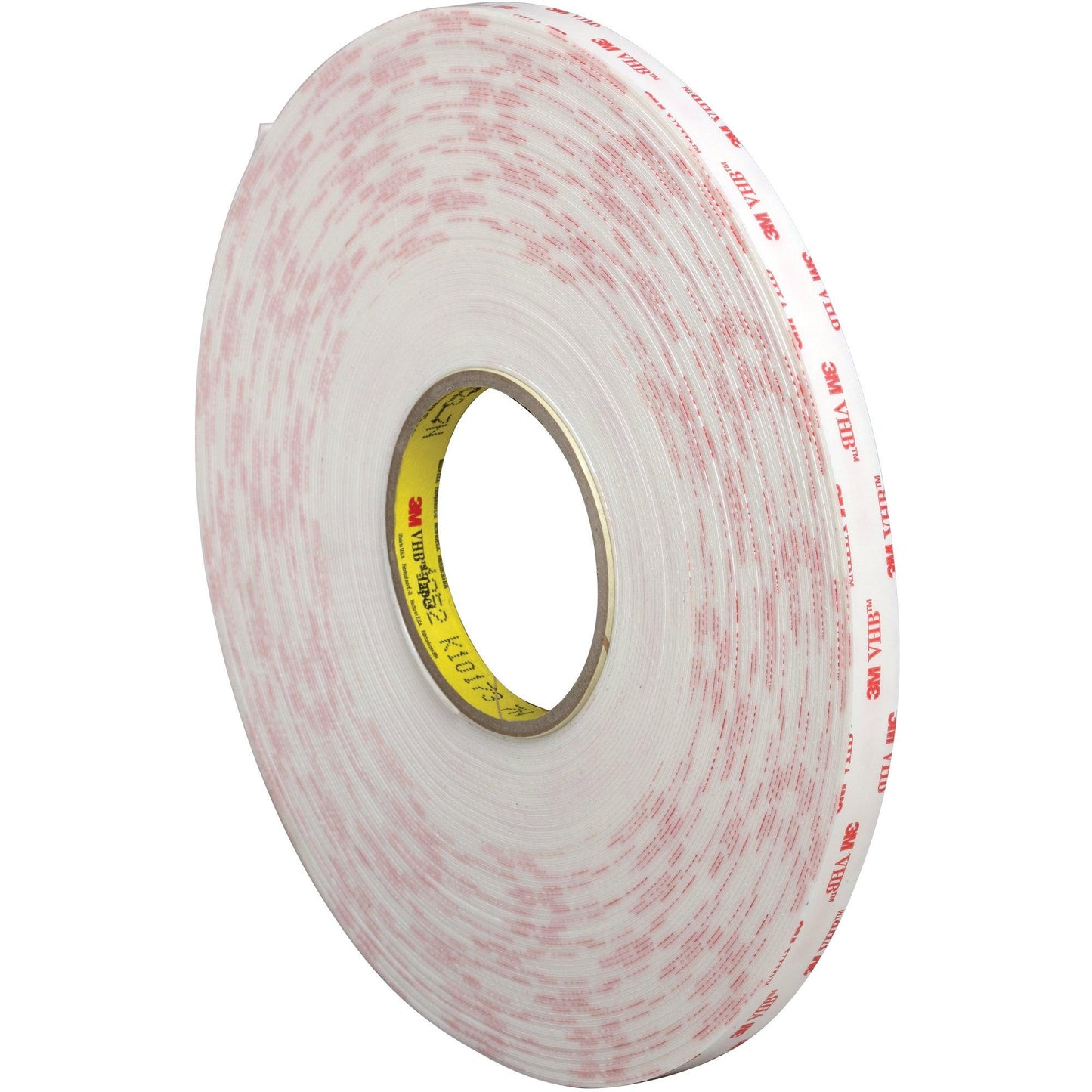 1/2" x 5 yds. White 3M™ 4955 VHB™ Tape - VHB495512R