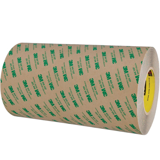 12" x 60 yds. (1 Pack) 3M™ 468MP Adhesive Transfer Tape Hand Rolls - T96124681PK