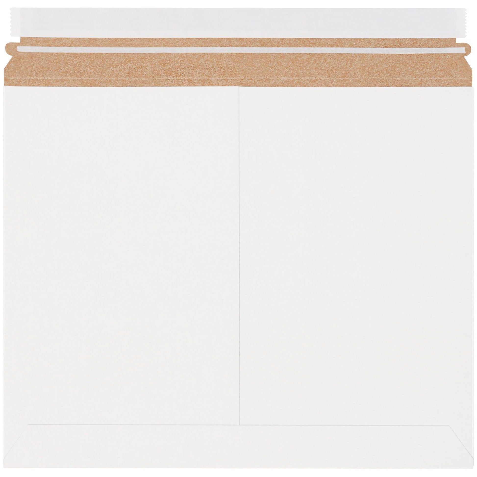 13 1/2 x 11" White Stayflats Lite® Mailers - RMU1311W