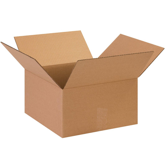 13 1/2 x 13 1/2 x 7 1/2" Corrugated Boxes - 13137