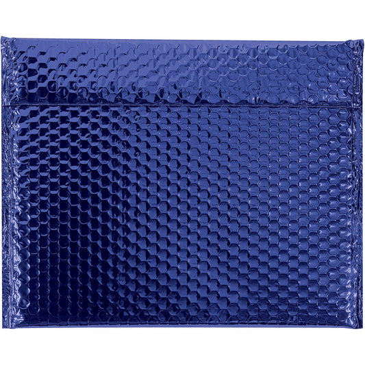 13 3/4 x 11" Blue Glamour Bubble Mailers - GBM1311B