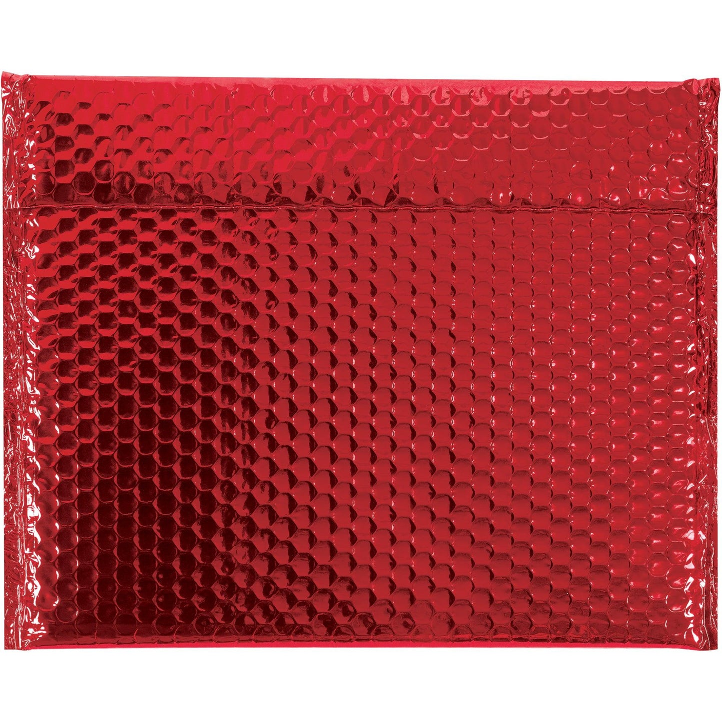 13 3/4 x 11" Red Glamour Bubble Mailers - GBM1311R