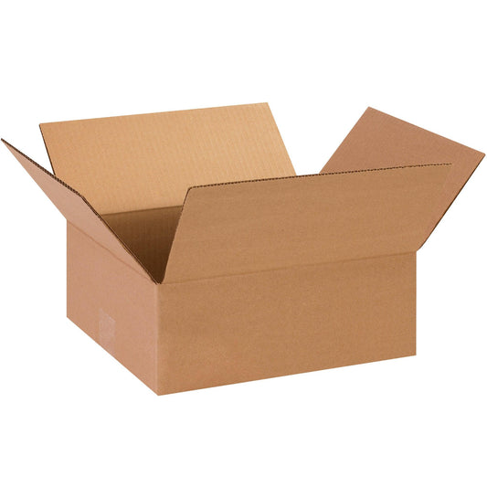 13 x 11 x 5" Flat Corrugated Boxes - 13115