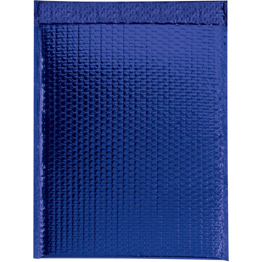 13 x 17 1/2" Blue Glamour Bubble Mailers - GBM1317B