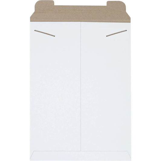 13 x 18" White Stayflats® Mailers - RM6W Box Packaging Partner