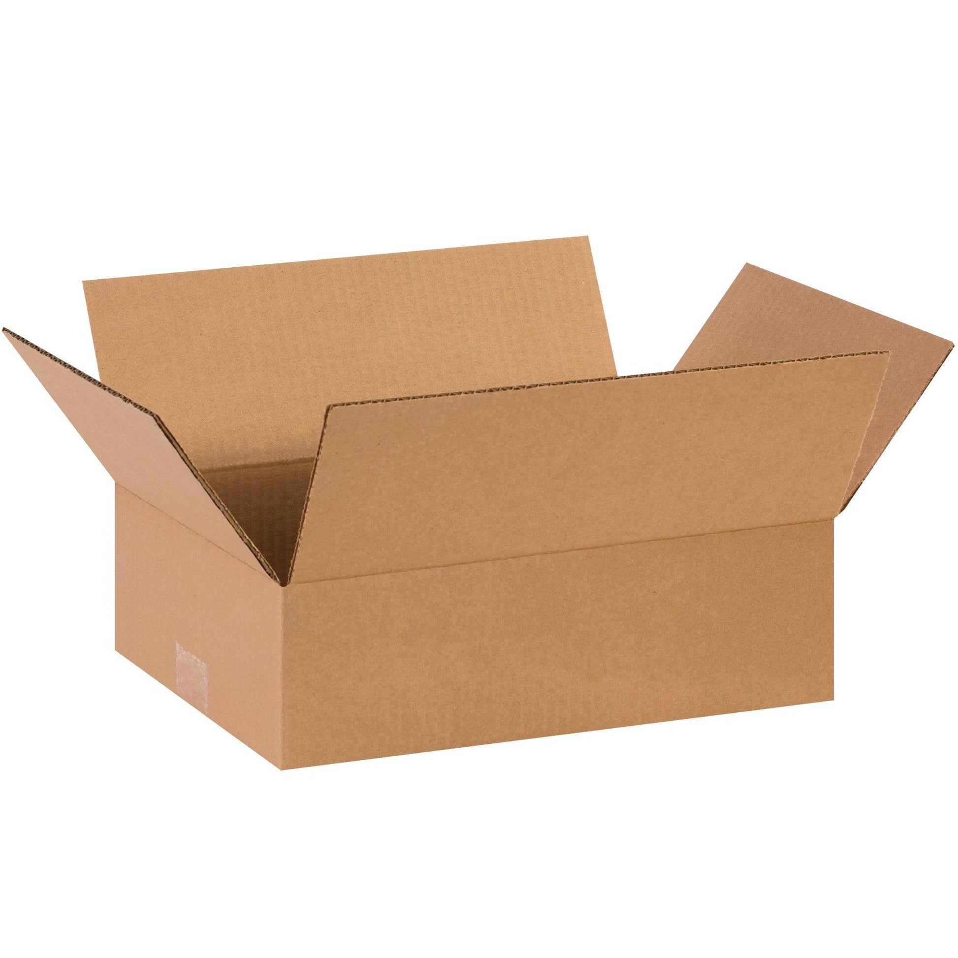 13 x 9 x 4" Flat Corrugated Boxes - 1394R