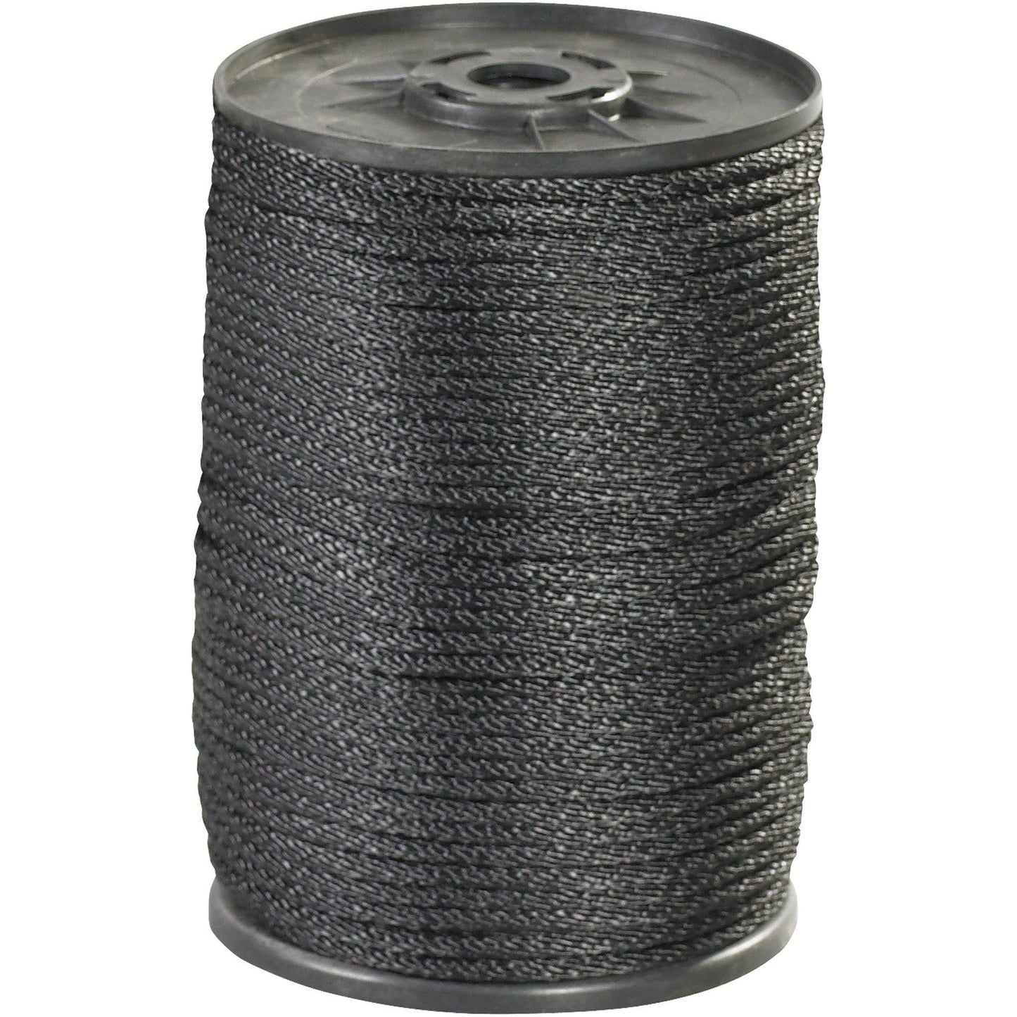 1/4", 1,150 lb, Black Solid Braided Nylon Rope - TWR120