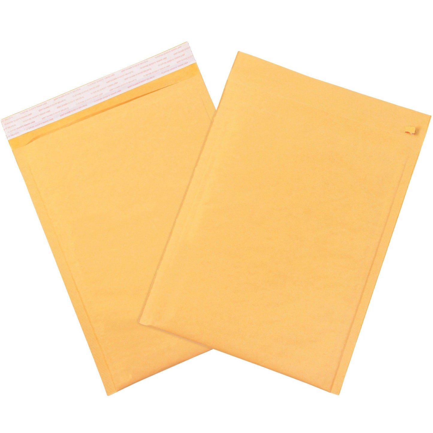 14 1/4 x 20" Kraft #7 Self-Seal Bubble Mailers w/Tear Strip - B860SSTT