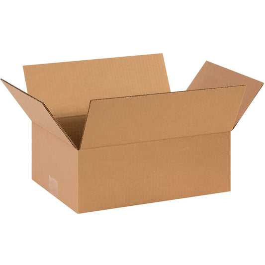 14 x 10 x 5" Flat Corrugated Boxes - 14105 Box Packaging Partner