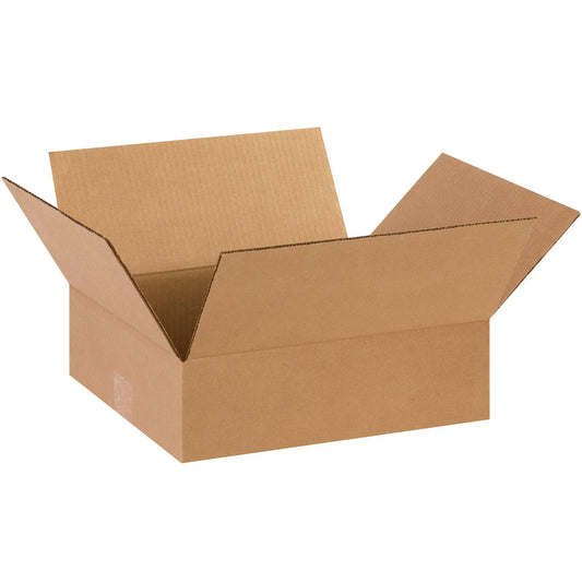 14 x 12 x 4" Flat Corrugated Boxes - 14124 Box Packaging Partner