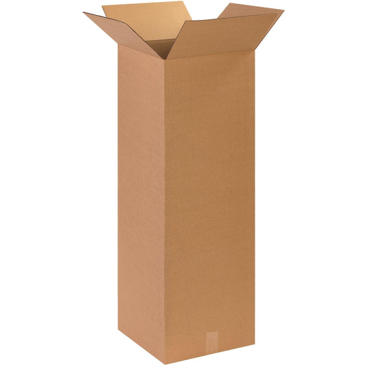 14 x 14 x 36" Tall Corrugated Boxes - 141436