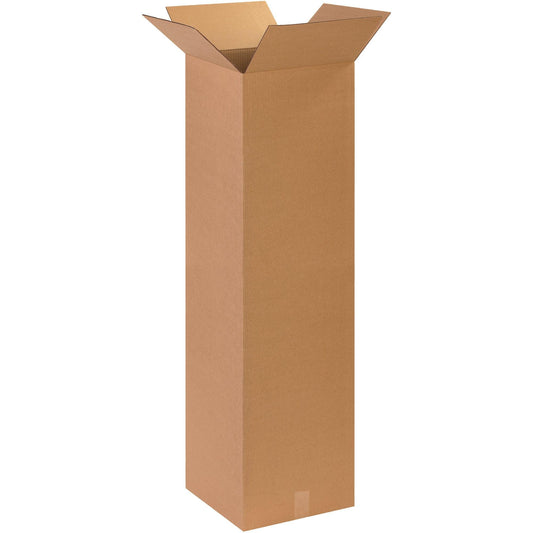 14 x 14 x 48" Tall Corrugated Boxes - 141448