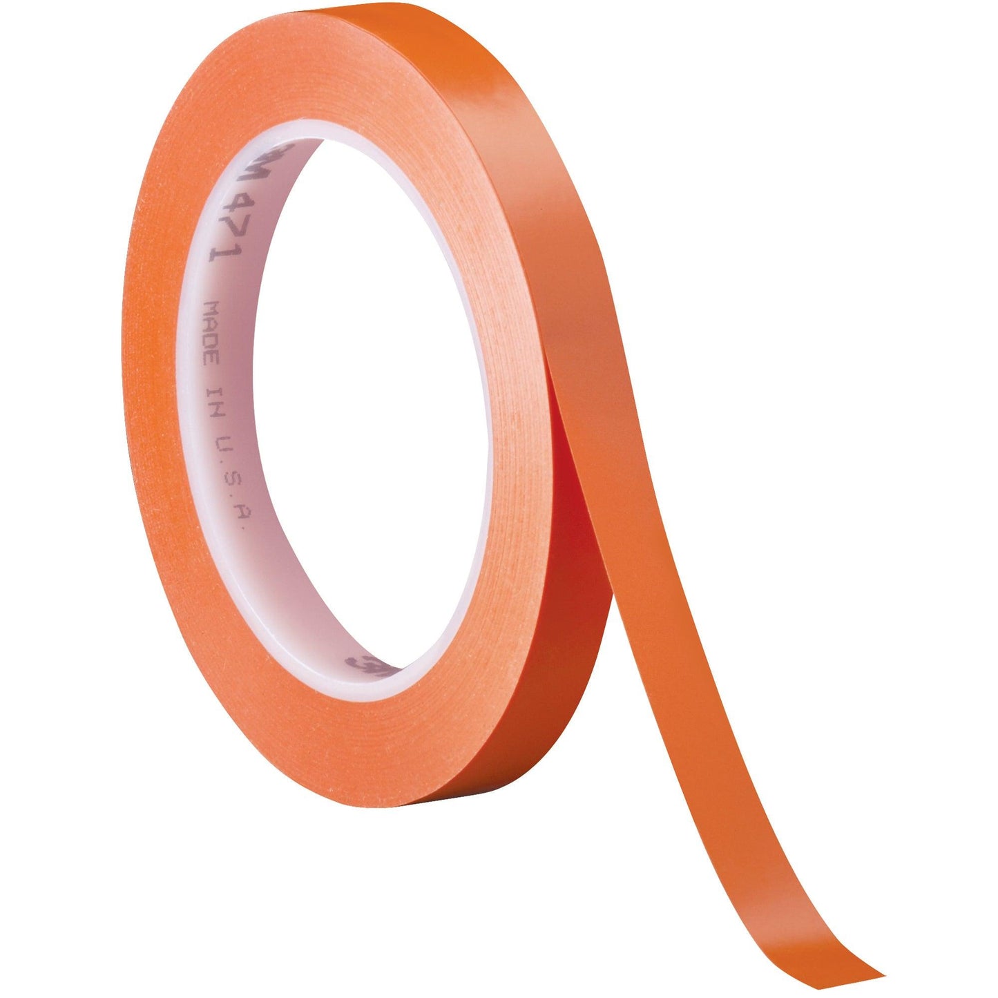 1/4" x 36 yds. Orange (3 Pack) 3M Vinyl Tape 471 - T9614713PKO