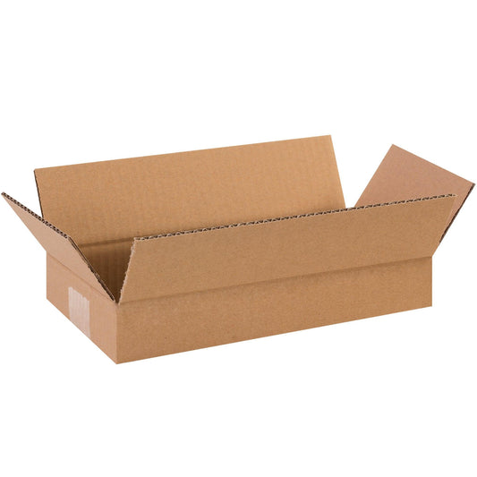 14 x 6 x 2" Flat Corrugated Boxes - 1462