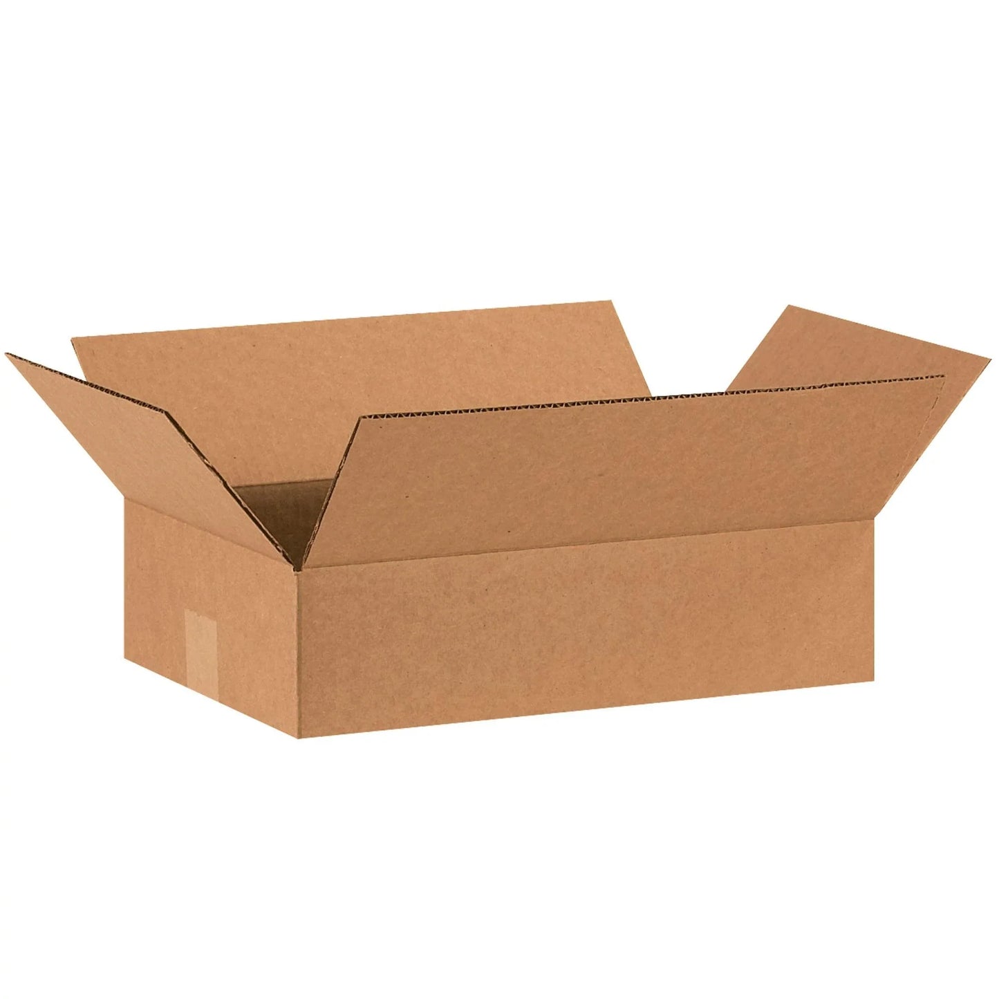 15 x 10 x 4" Flat Corrugated Boxes - 15104 Box Packaging Partner