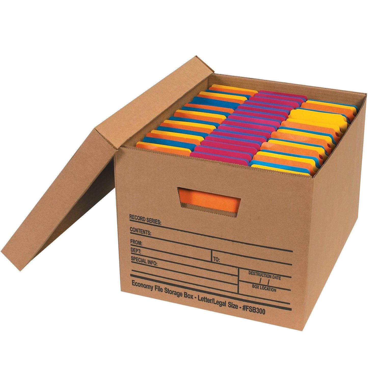 15 x 12 x 10" Economy File Storage Boxes - FSB300
