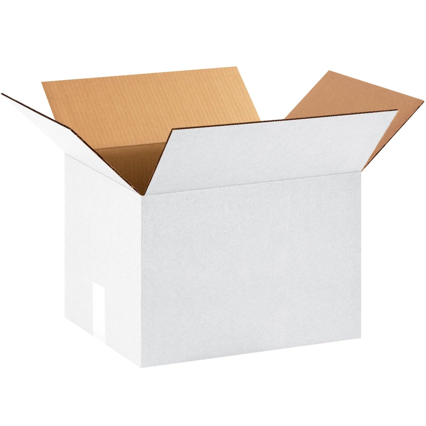 15 x 12 x 10" White Corrugated Boxes - 151210W