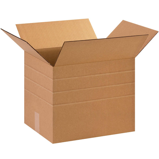 15 x 12 x 12" Multi-Depth Corrugated Boxes - MD151212