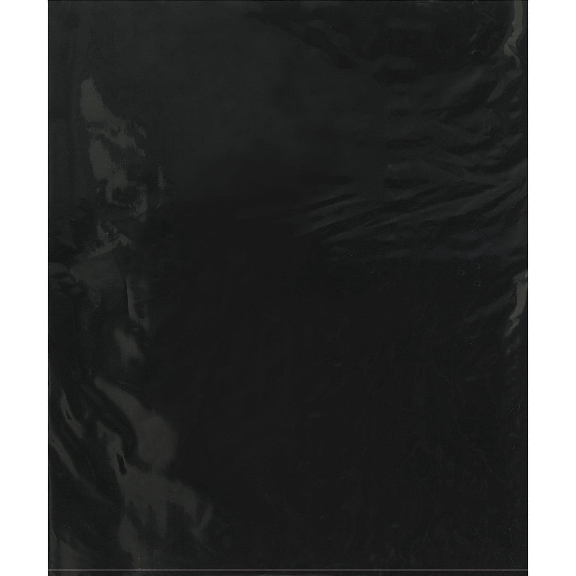 15 x 18" - 2 Mil Black Flat Poly Bags - PB572BK