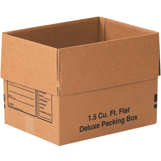 16 x 12 x 12" Deluxe Packing Boxes - 161212DPB