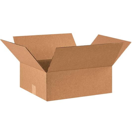 16 x 14 x 6" Flat Corrugated Boxes - 16146