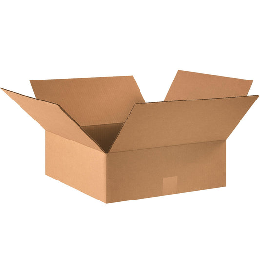 16 x 16 x 5" Flat Corrugated Boxes - 16165