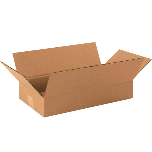 16 x 9 x 3" Long Corrugated Boxes - 1693 Box Packaging Partner