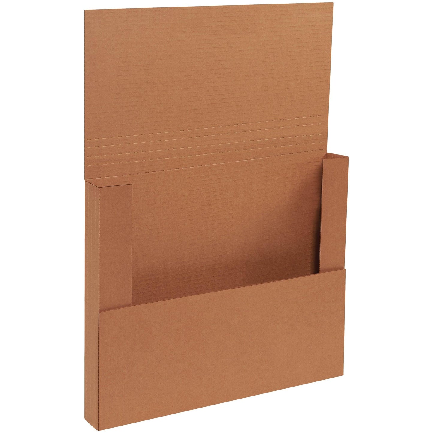 17 1/8 x 14 1/8 x 2 Kraft Easy-Fold Mailers - M4BKK