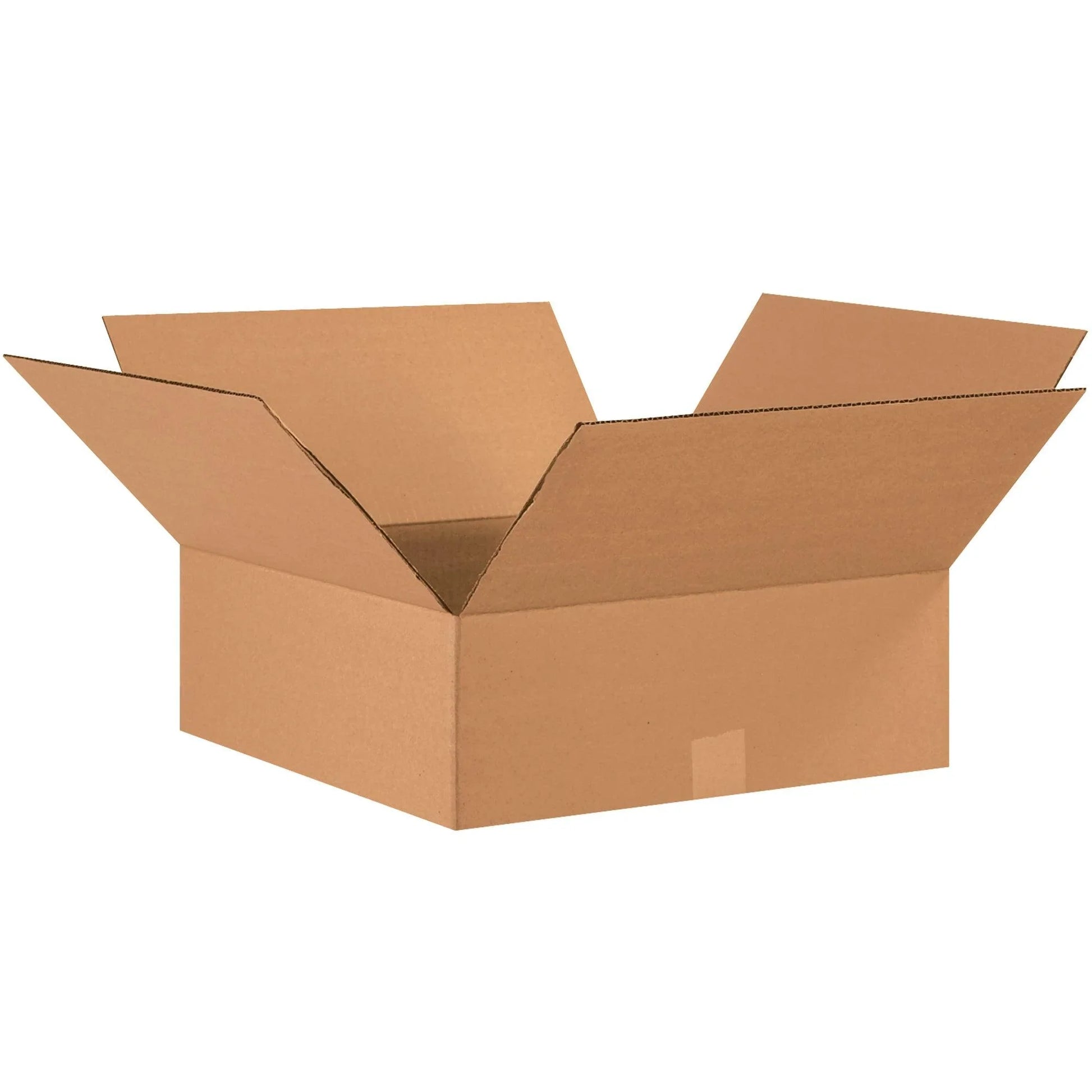 17 x 17 x 6" Flat Corrugated Boxes - 17176 Box Packaging Partner