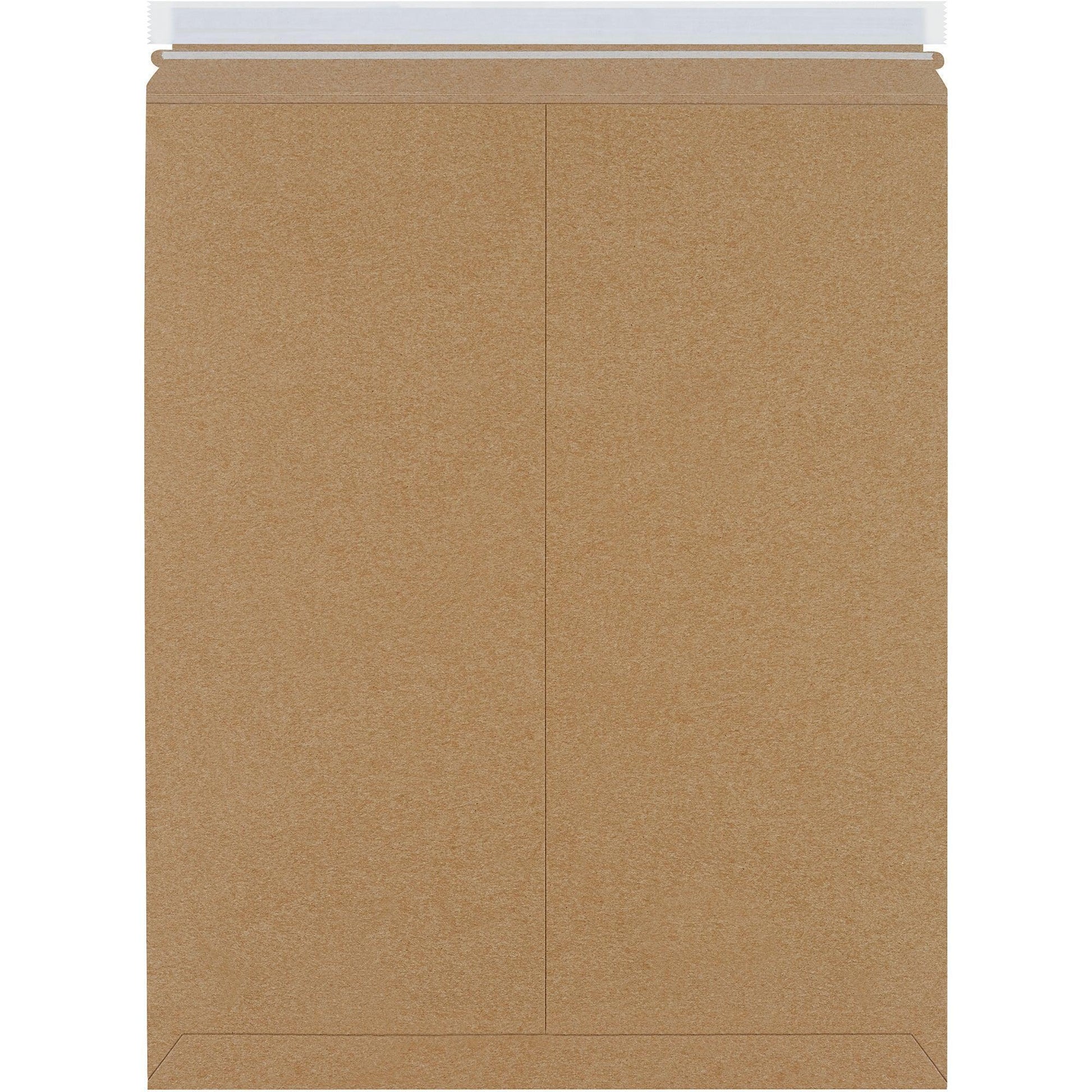 17 x 21" Kraft Self-Seal Stayflats Plus® Mailers - RM7K Box Packaging Partner