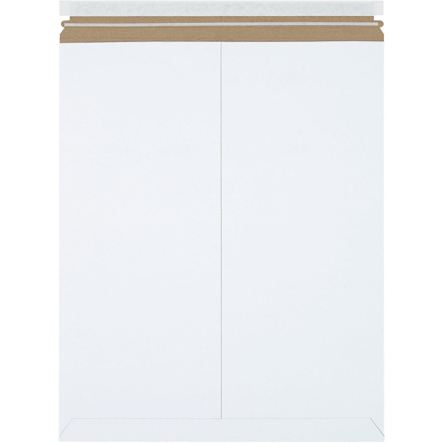 17 x 21" White Self-Seal Stayflats Plus® Mailers - RM7PS