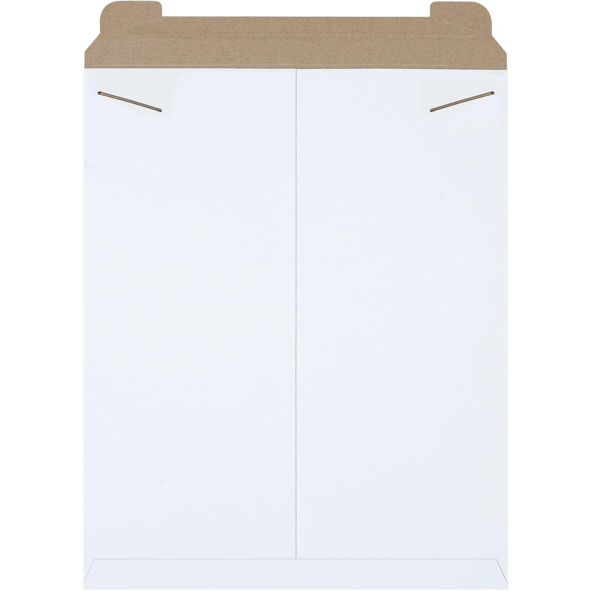 17 x 21" White Stayflats® Mailers - RM7W