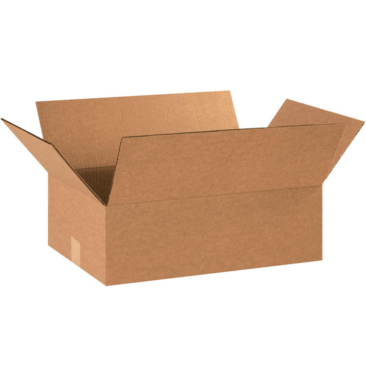 18 x 12 x 6" Flat Corrugated Boxes - 18126