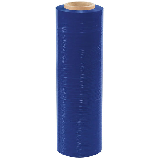 18" x 120 Gauge x 1000' Blue Cast Hand Stretch Film - SF181CBLUE Box Packaging Partner
