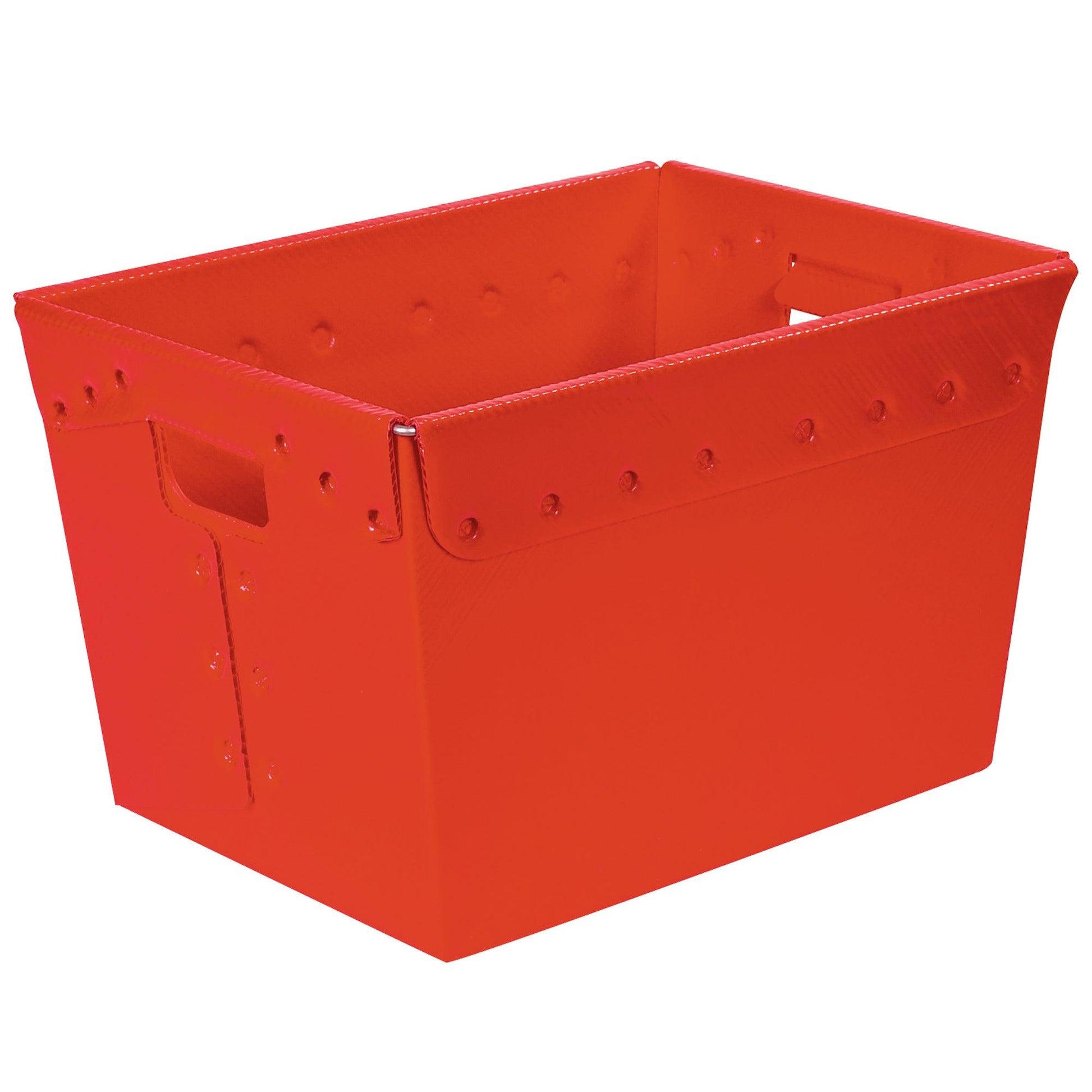 18 x 13 x 12" Red Space Age Totes - BINS187