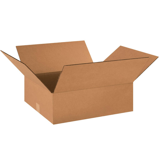 18 x 16 x 6" Flat Corrugated Boxes - 18166