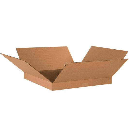 18 x 18 x 2" Flat Corrugated Boxes - 18182