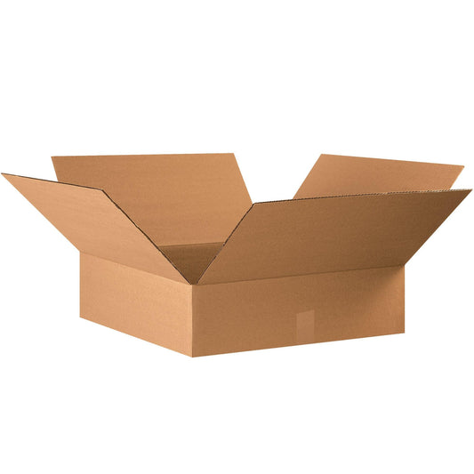 18 x 18 x 5" Flat Corrugated Boxes - 18185