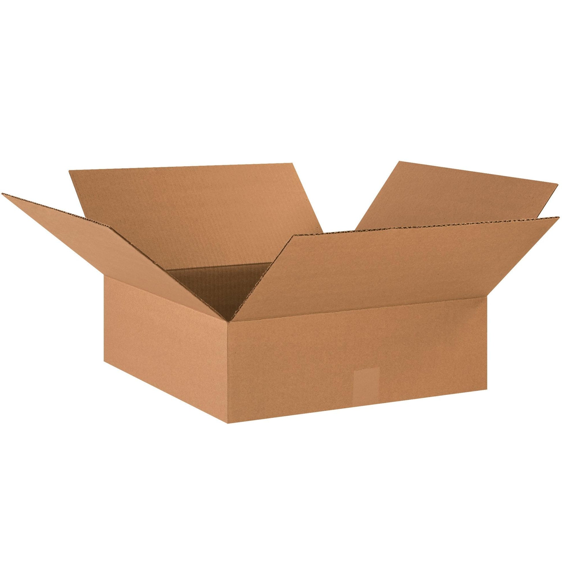 18 x 18 x 6" Flat Corrugated Boxes - 18186